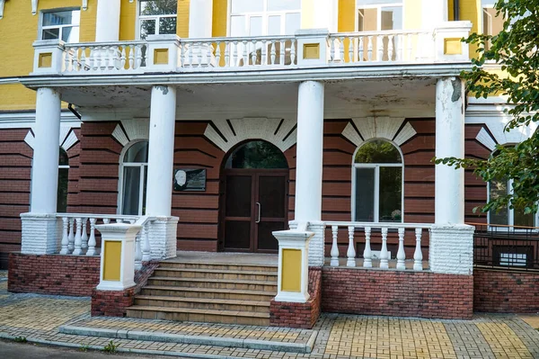 Ancient Entrances Houses Streets Kiev — Stock Photo, Image