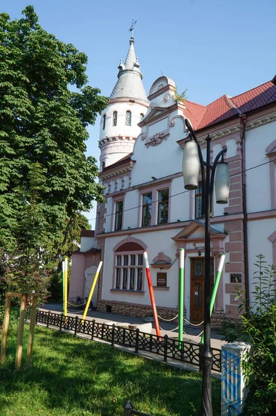 Centro Histórico Cidade Ivano Frankivsk — Fotografia de Stock