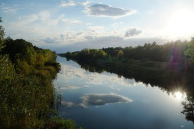 Donetsk bölgesine su sağlayan Dnipro-Donbass Kanalı 'nın inanılmaz manzarası..                     