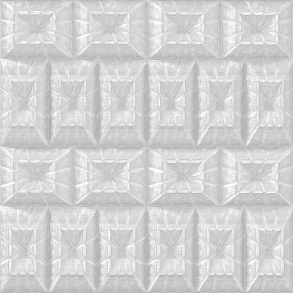 3D, vit bakgrund, sömlösa mönster — Stockfoto