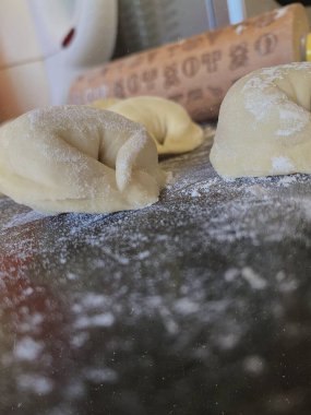 Ev yemeği. Hamur tatlısı sulu