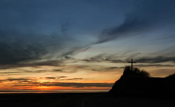 Trawa Hill krzyż — Zdjęcie stockowe