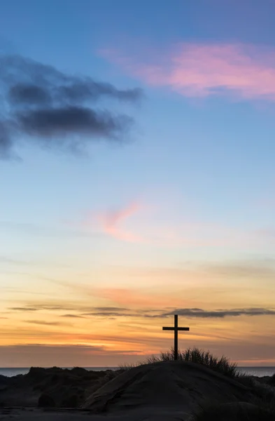 Croce della collina di sabbia — Foto Stock