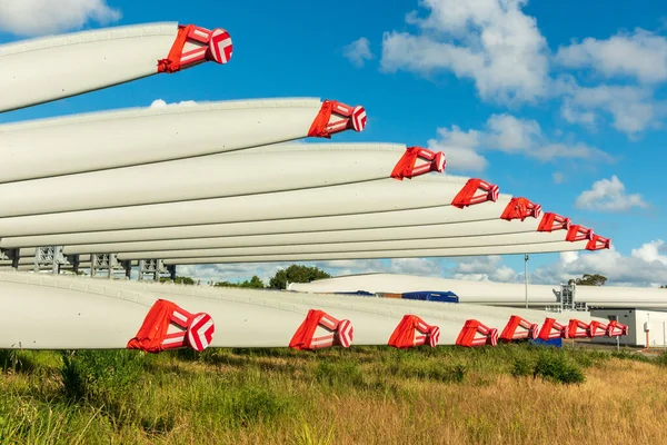 Brist Nya Stora Vindturbinblad — Stockfoto