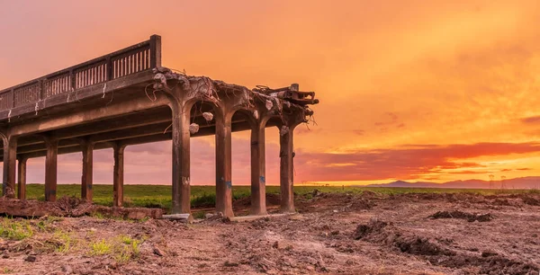 Foxton Horowhenua New Zealand 2020 Old Trestle Bridge Stand Firm — Stock Photo, Image