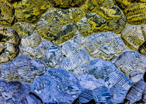 Samenvatting Van Patroonglas Met Een Mengsel Van Kleuren Het Patroon — Stockfoto