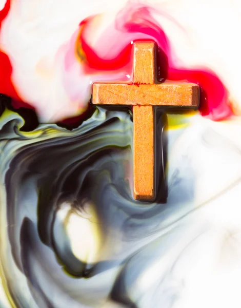 Flow Blood Cross — Stock Photo, Image