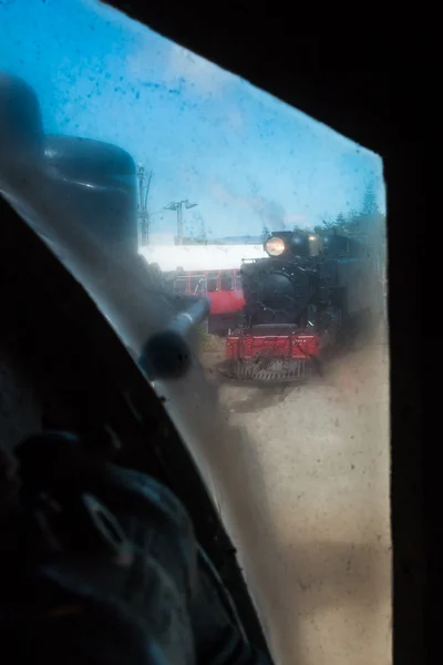 蒸汽引擎窗口 — 图库照片