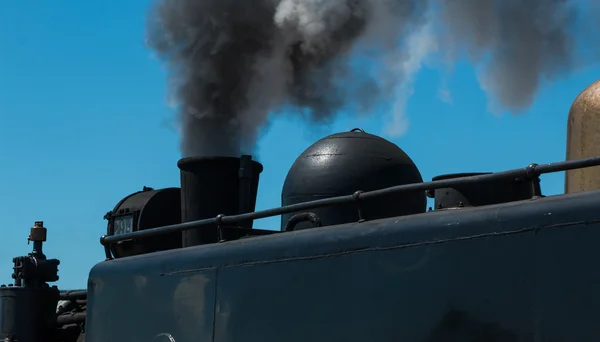 Steam Train Smoking — Stock Photo, Image