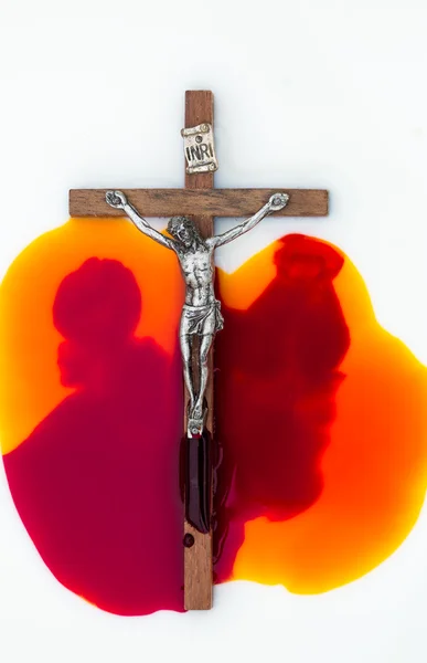 Спасіння кольори хрест — стокове фото