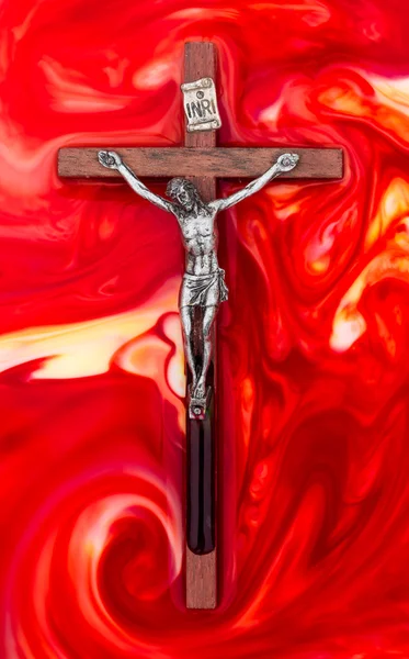 十字架の血 — ストック写真