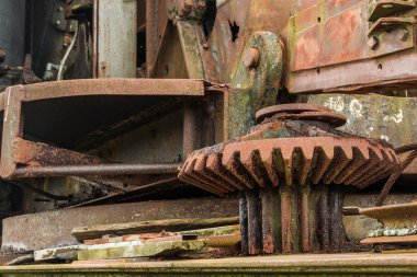 Rusty Dişli çark dişi