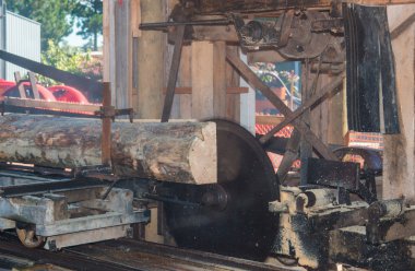 Vintage kereste fabrikası