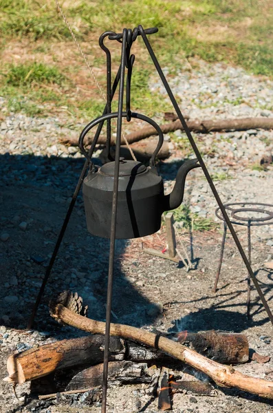 Camp Kettle — Stock Photo, Image