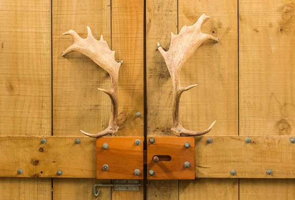 Antlers maniglie della porta — Foto Stock