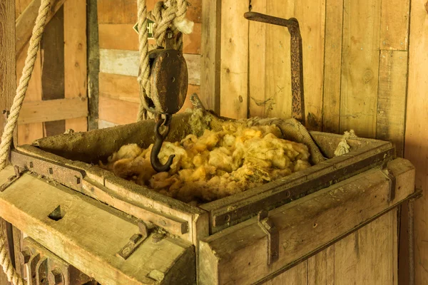 Stampa di lana di legno — Foto Stock