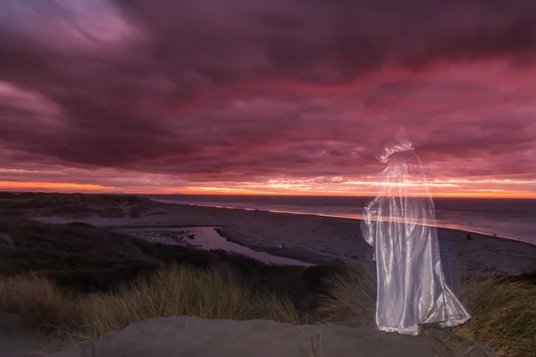 Yesus di pantai — Stok Foto