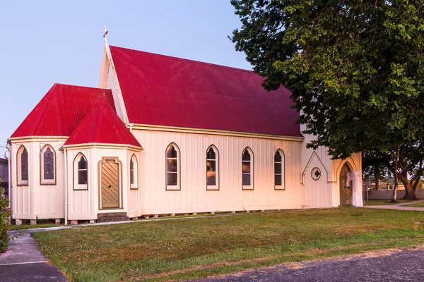 Kerk en Jezus — Stockfoto