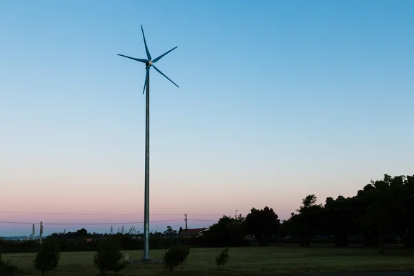Малая ветряная турбина — стоковое фото