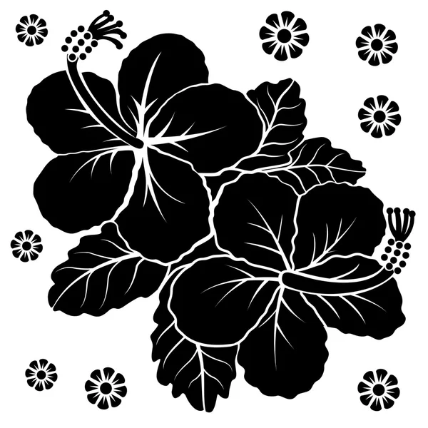 Vector de flores cortadas — Archivo Imágenes Vectoriales