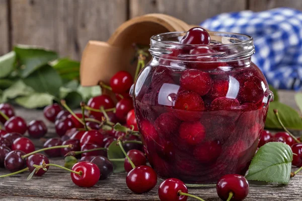 Třešně k zavařování — Stock fotografie