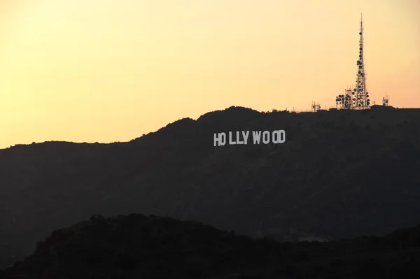 Hollywood Hills at Sunset