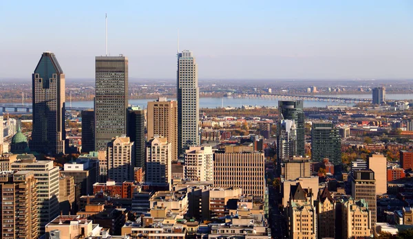 Rascacielos de Montreal City Imágenes de stock libres de derechos