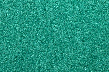 Metalik parlak yeşil-mavi ambalaj kağıdı arka plan, yakın plan, makro. Uzayı metin için kopyala. Yatay ve dikey. Kutlamalar, tatiller, satış konsepti, maket için hasat..