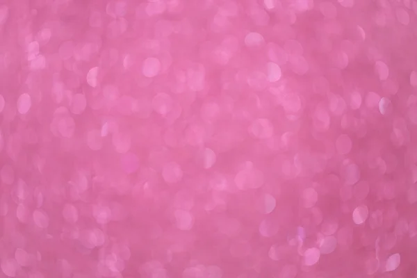 Fondo Rosa Borroso Festivo Con Numerosos Bokeh Con Lugar Para — Foto de Stock