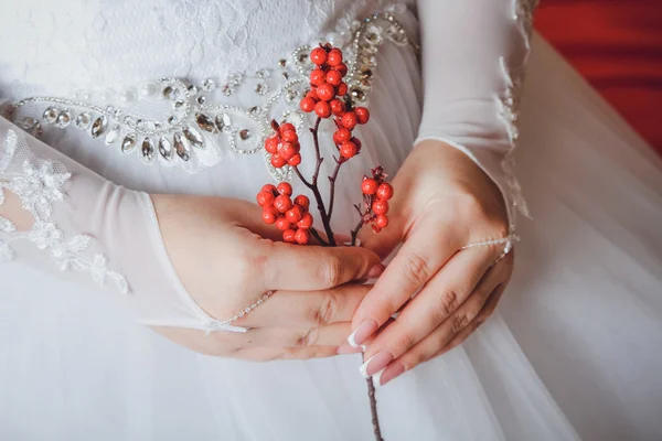 Um dia de casamento . — Fotografia de Stock