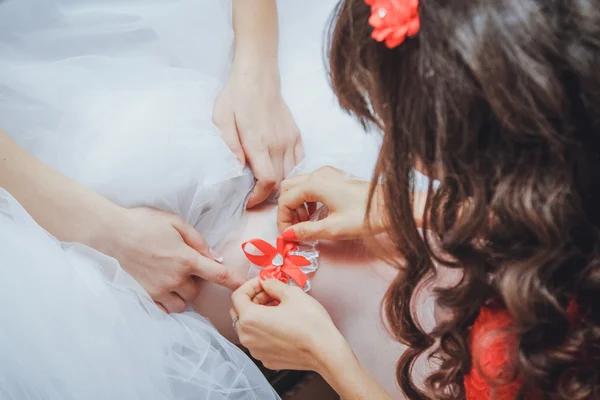 Um dia de casamento . — Fotografia de Stock