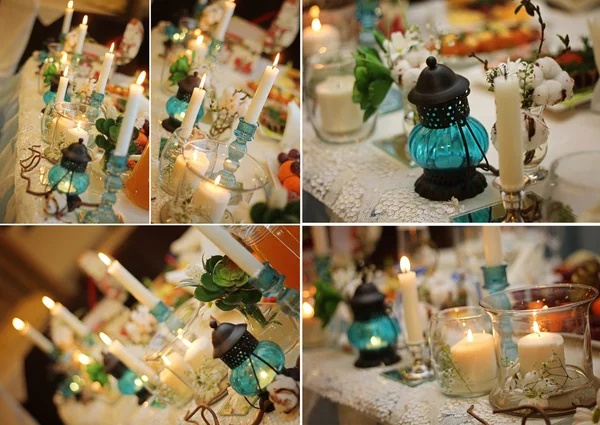 Düğün masa dekorasyonu