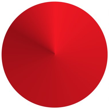 Kırmızı yuvarlak yuvarlak gradyan