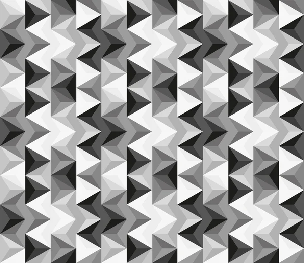 Abstraktní vzor bezešvé z šedi trojúhelníky — Stockový vektor