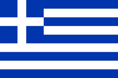 Şu anki Yunanistan bayrağı