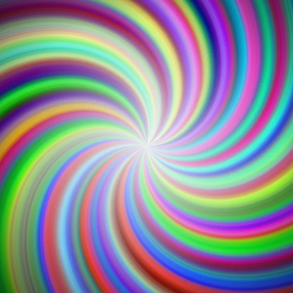 Rainbow swirl background — Stock Photo, Image