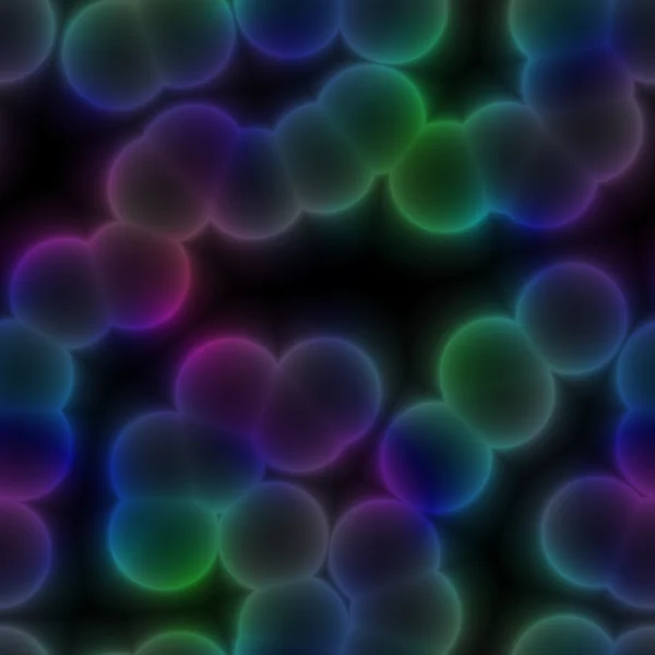 Bactéries sans couture motif arc-en-ciel foncé — Photo