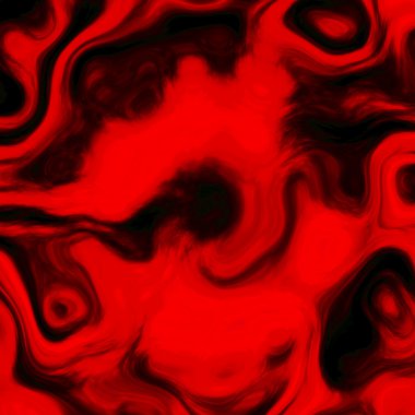 Kırmızı ve siyah tonlarında sorunsuz fraktal desen