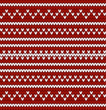 İskandinav tarzı Dikişsiz örgü desen