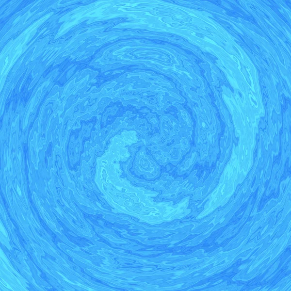 Illustration of blue water whirlpool — Stock Photo, Image