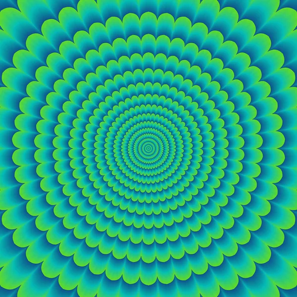 Renkli soyut hipnotik renkli tünel — Stok fotoğraf