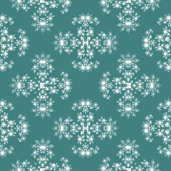 Seamless fractal pattern simulating frost — Stock Photo, Image