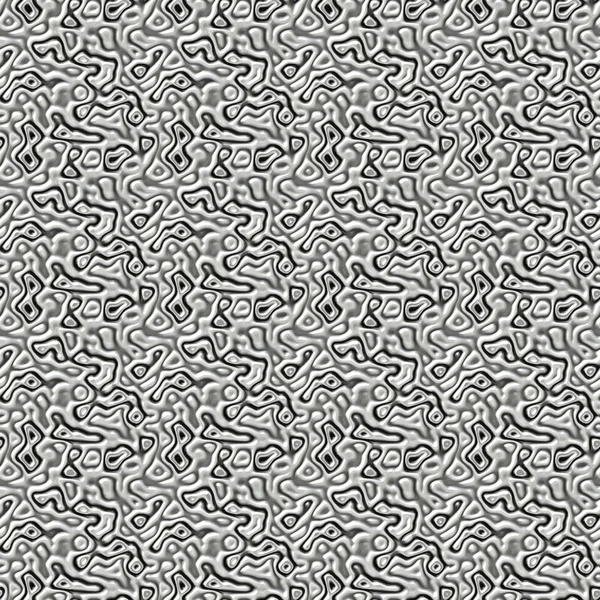 Greyscale seamless texture - melt liquid or monster skin texture — Stock Photo, Image