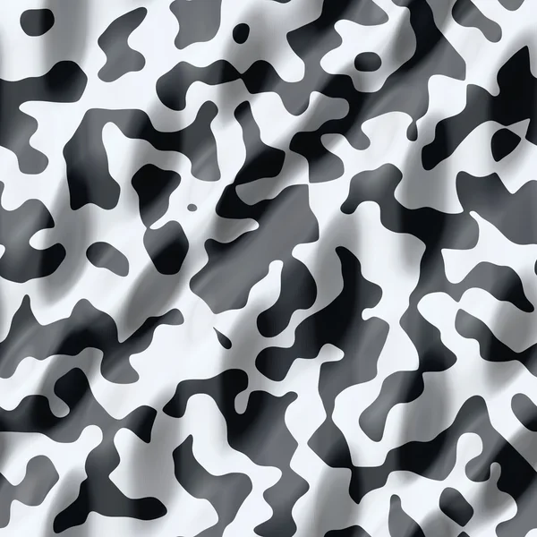 Nahtlose abstrakte Textur aus schwarzem und weißem ubran camo oder leath — Stockfoto