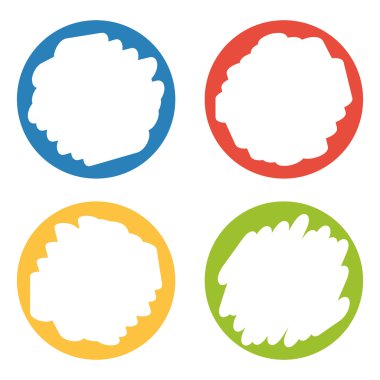 4 renkli rozetleri el ile küme merkezi sildim