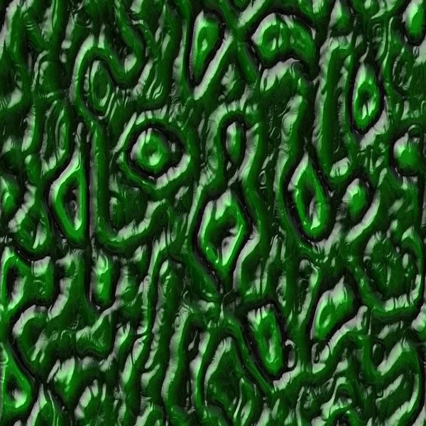 Seamless pattern of green sci-fi skin alien — Stock Photo, Image