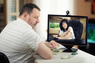 Telehealth doktor kas içi enjeksiyon kendini düzeltme