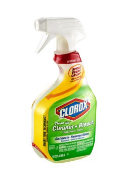 Clorox sprey temizlik temiz çamaşır suyu ile