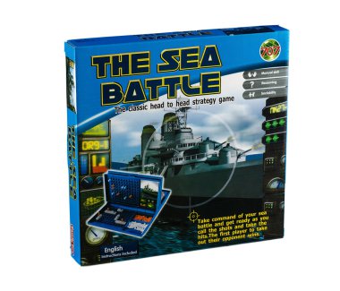 Karton kutu deniz savaş oyunu