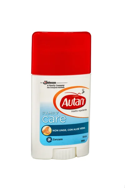 Autan Family Care Repellent Stick com Aloe Vera — Fotografia de Stock